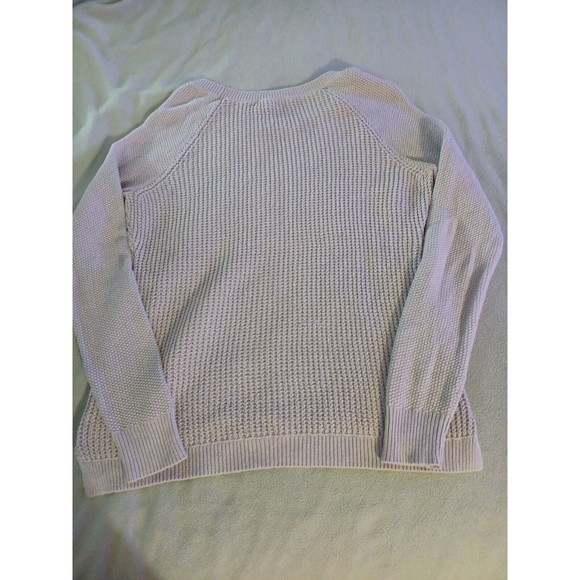 Nikki Minaj Tan Waffle Knit Crew Neck Sweater - Womens sz XL - Picture 9 of 9